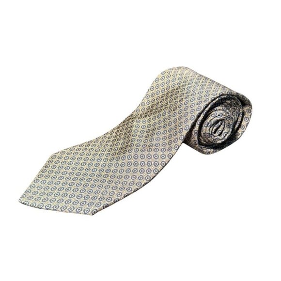Brooks Brothers Makers Circle Silk Neck Tie USA Made - Picture 1 of 3